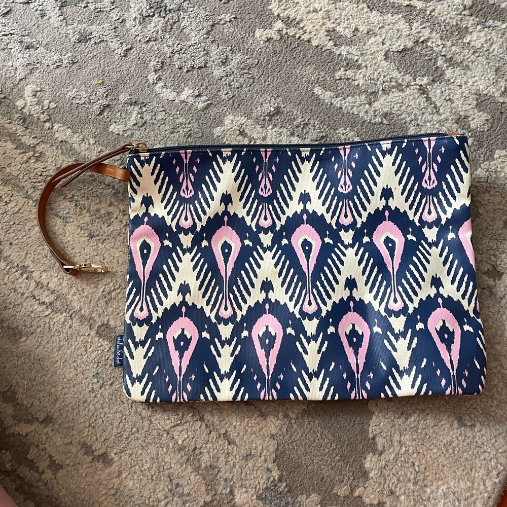 Stella & Dot Ikat Travel Pouch